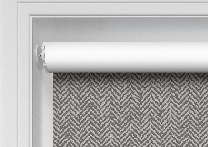 Chevron Stripe, Toast Brown - Twist&Fit Roller Blind - Image 10